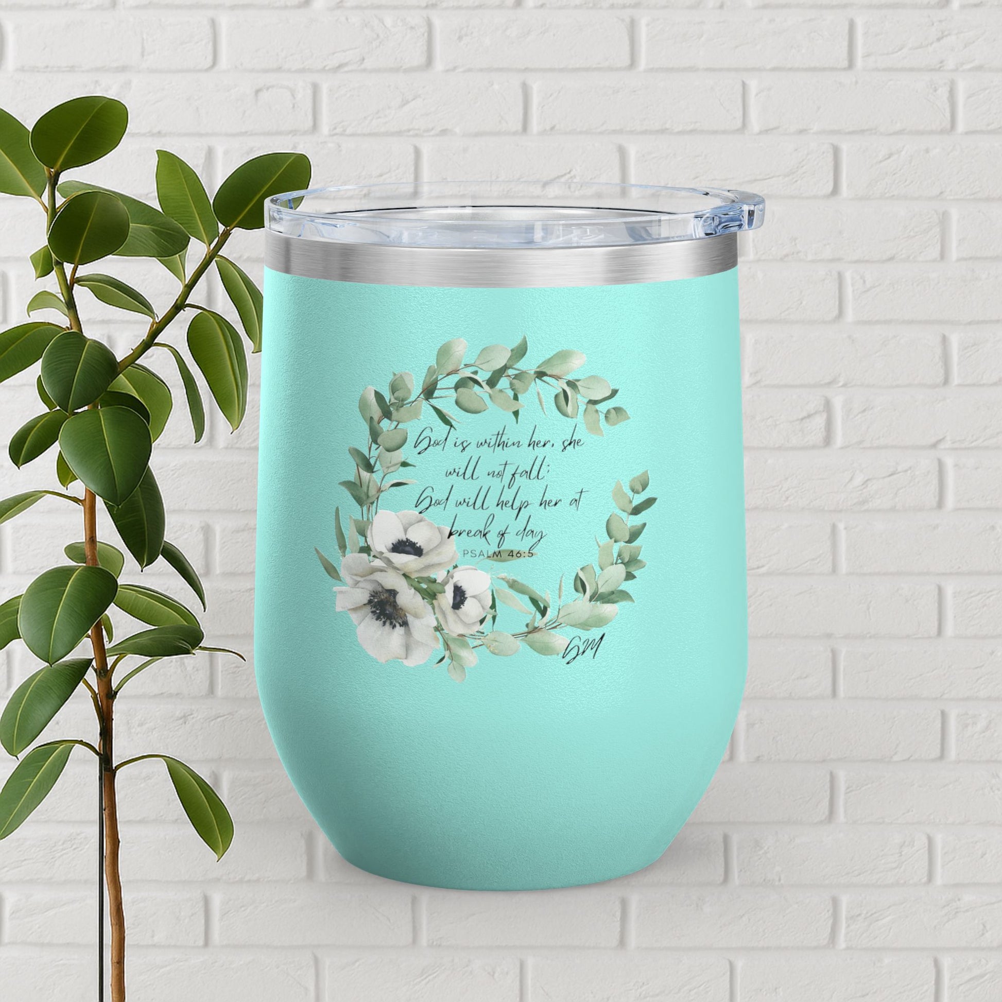 Crowned in Grace™ Stainless Steel Scripture Tumbler