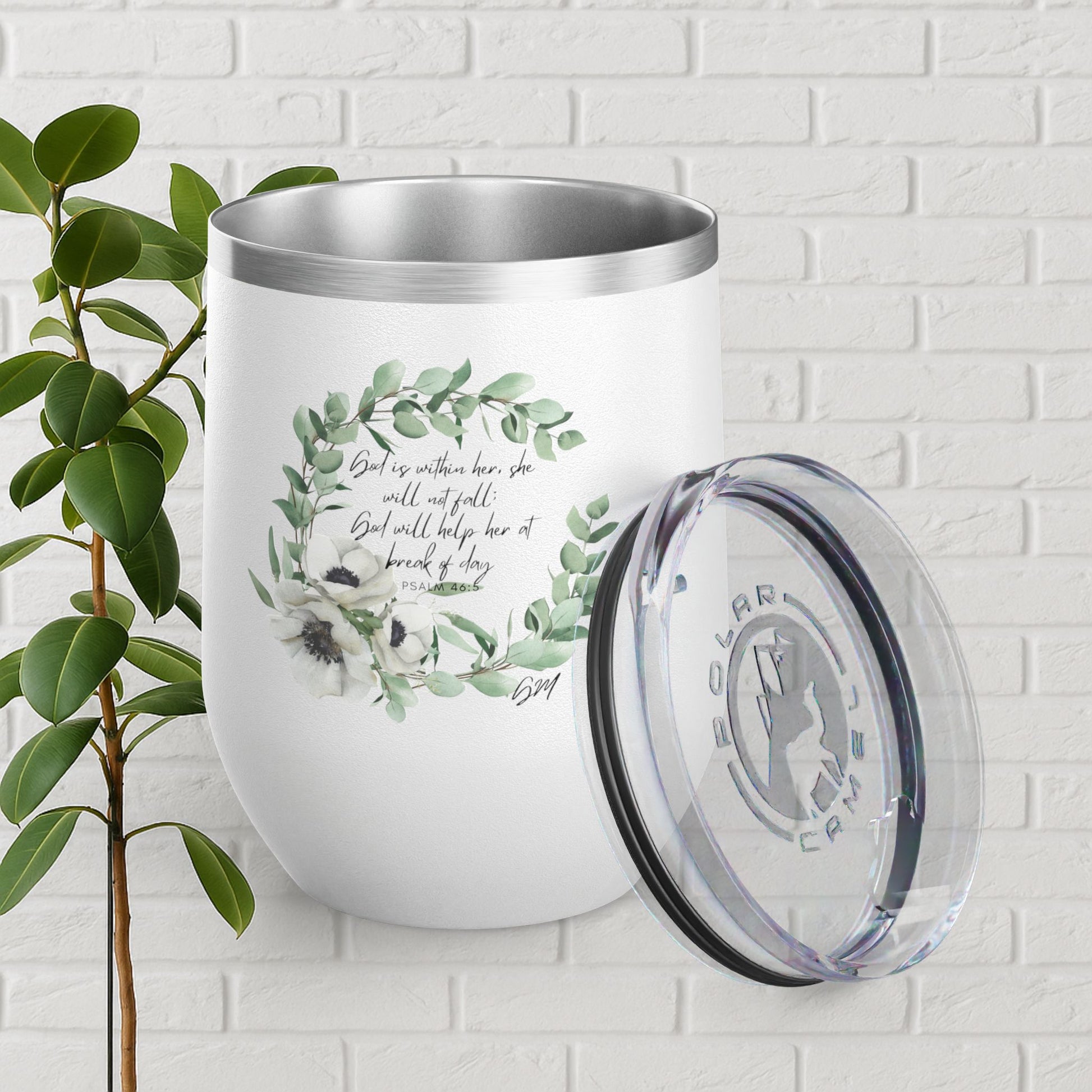 Crowned in Grace™ Stainless Steel Scripture Tumbler