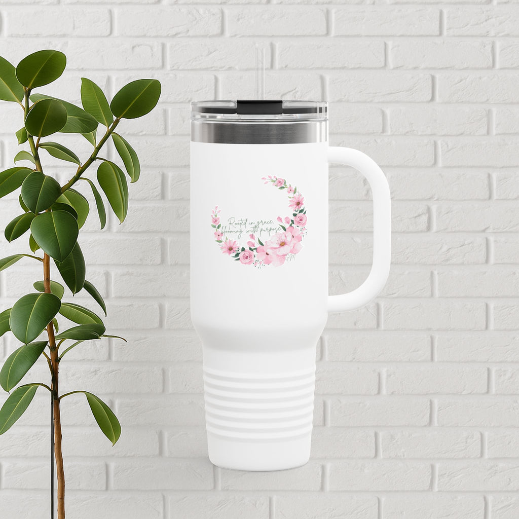 Rooted in Grace™ 40oz Floral Tumbler