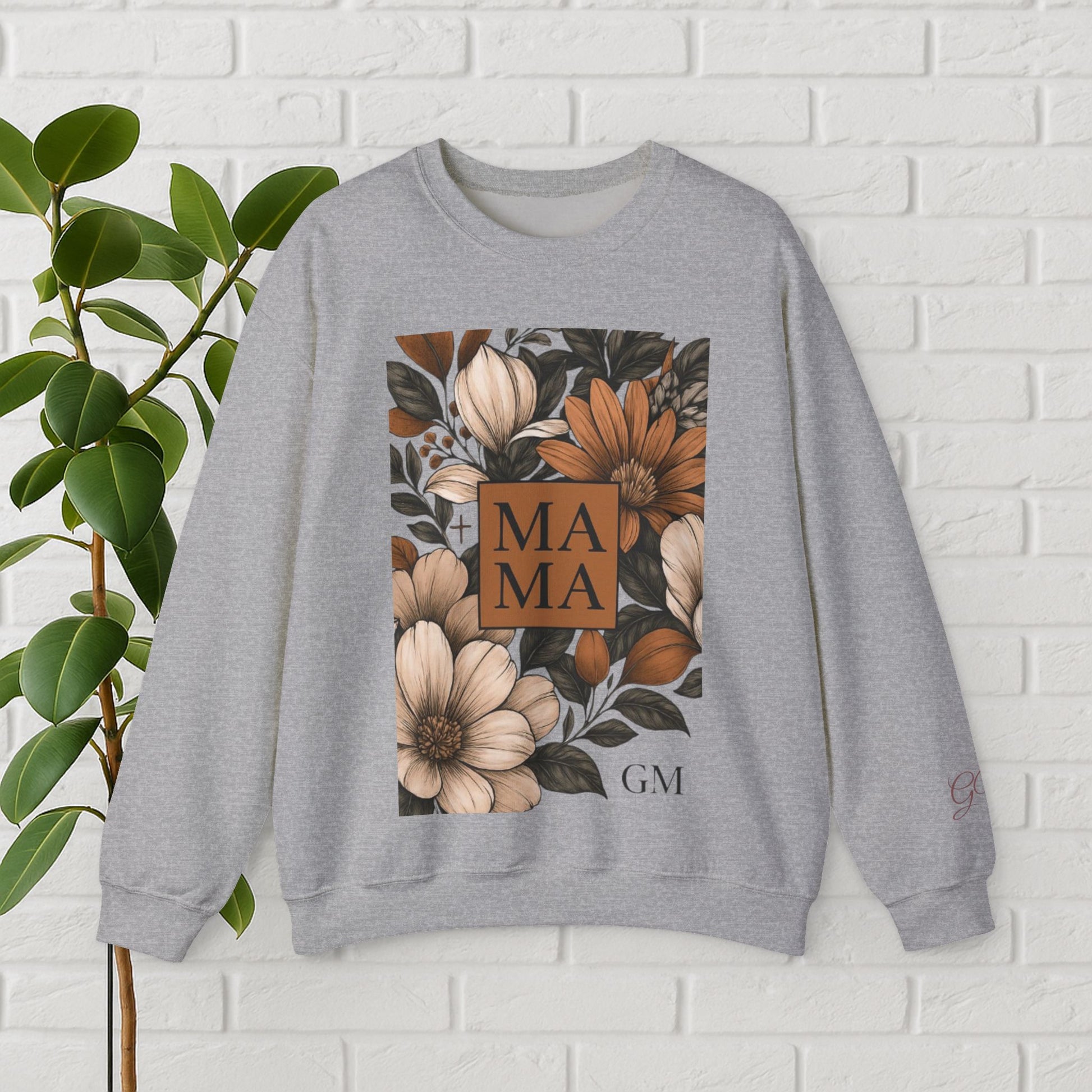 Rooted in Grace: Autumn Bloom Mama Sweatshirt