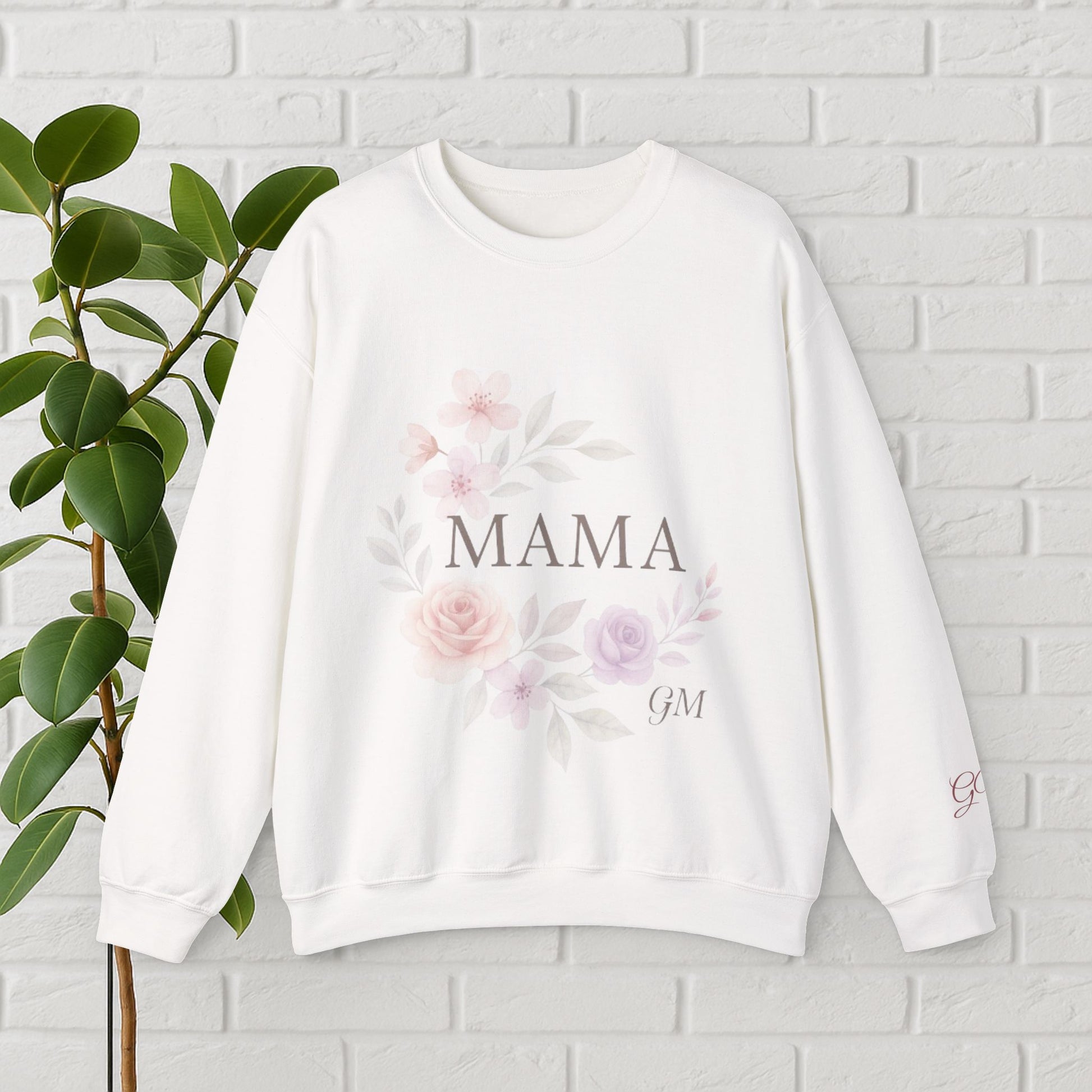 Blush Bloom MAMA Sweatshirt – Gracefully Momming Edition