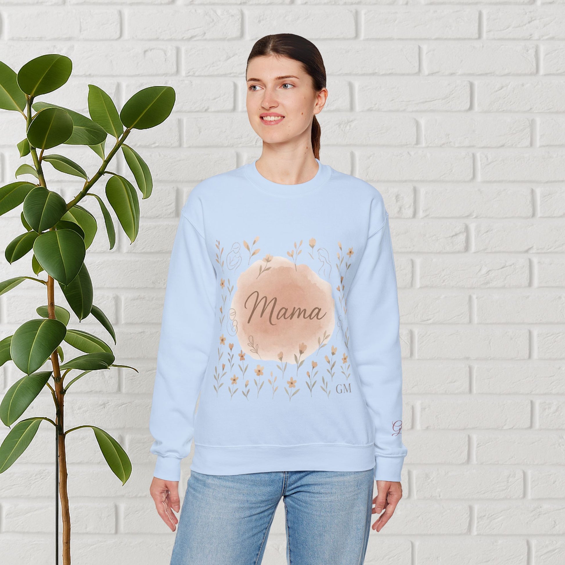 Wildflower Mama: Watercolour Bloom Sweatshirt