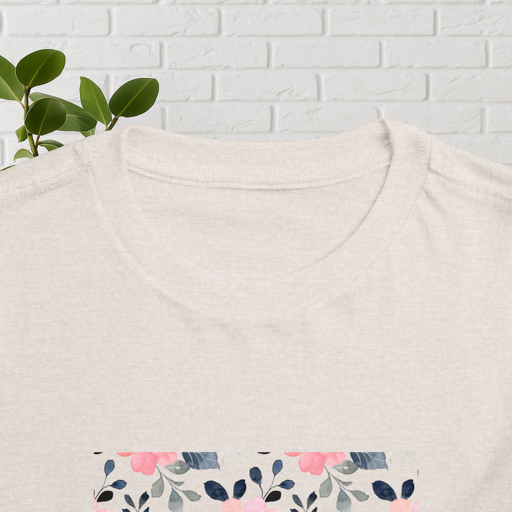 Faith in Bloom” Toddler Tee – Matthew 28:20 | Floral Christian Shirt