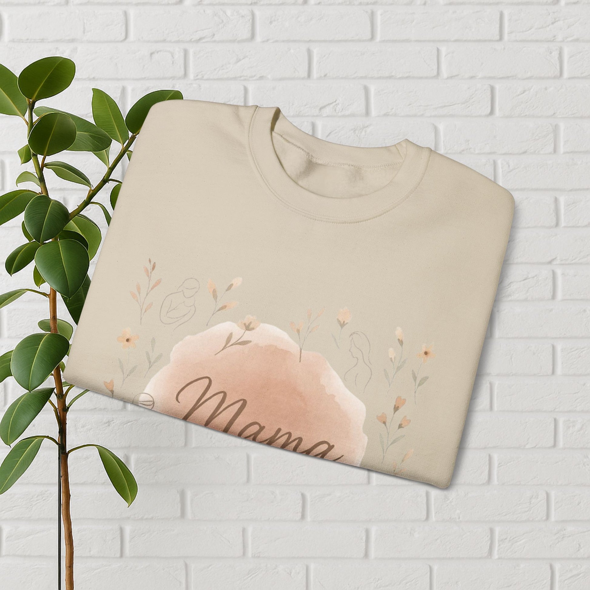 Wildflower Mama: Watercolour Bloom Sweatshirt