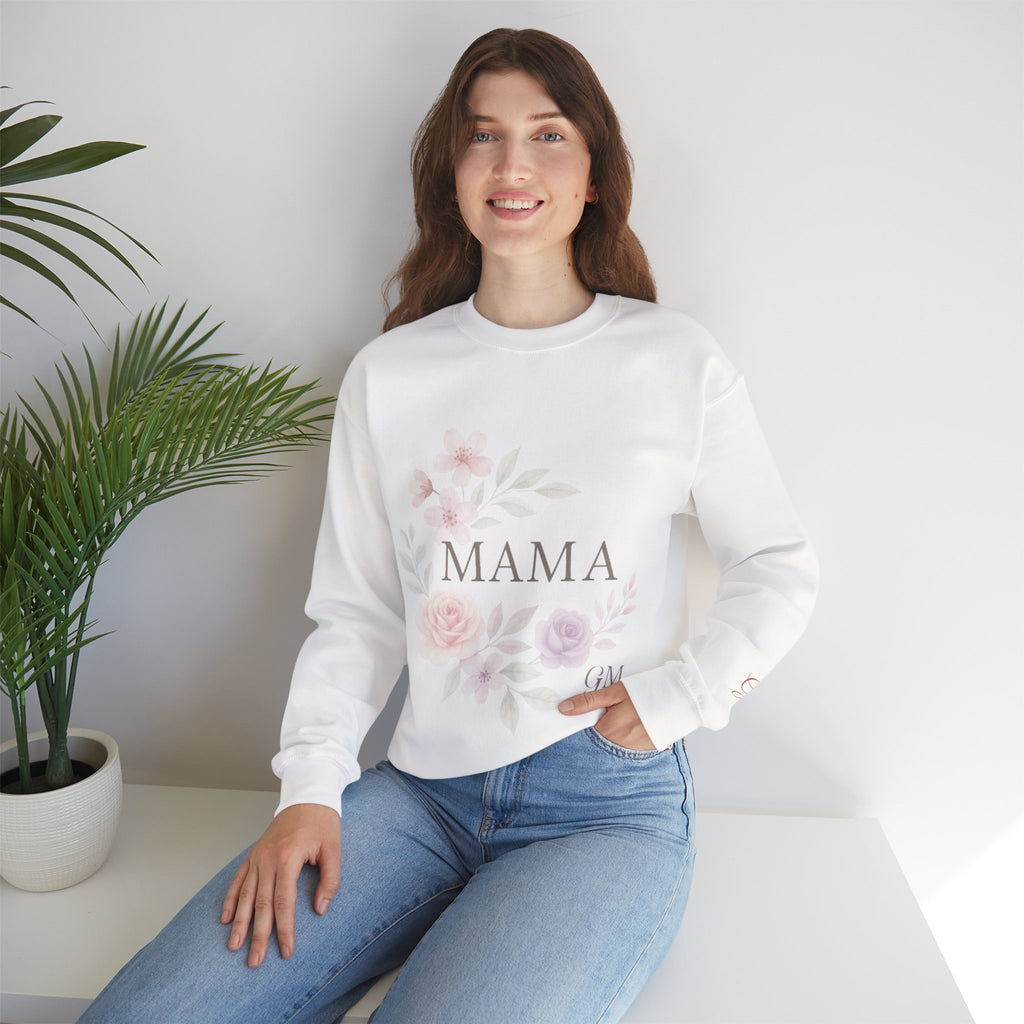 Blush Bloom MAMA Sweatshirt – Gracefully Momming Edition