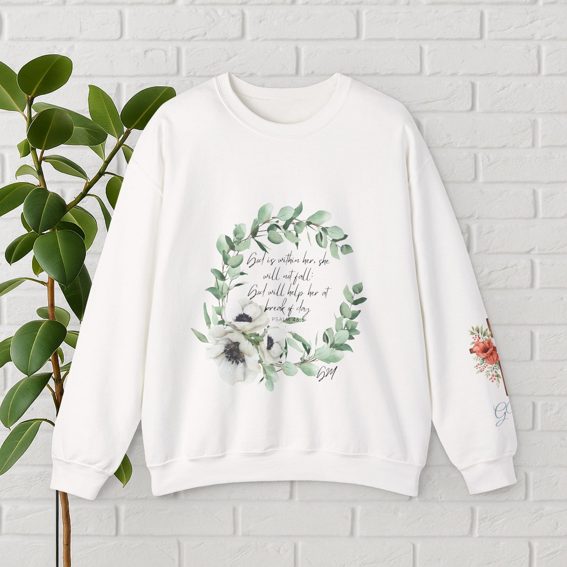 Crowned in Grace™ Signature Scripture Sweatshirt