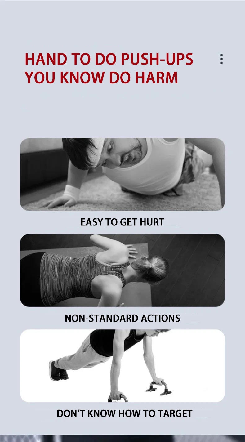 Glow & Go Multifunction Push-Up Board – Total Upper Body Trainer