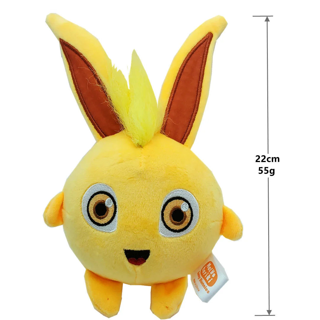 Rainbow Bunny Buddies – 5pc Colorful Plush Toy Set