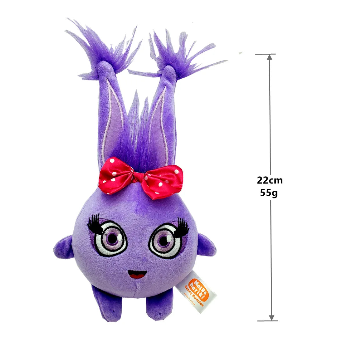 Rainbow Bunny Buddies – 5pc Colorful Plush Toy Set