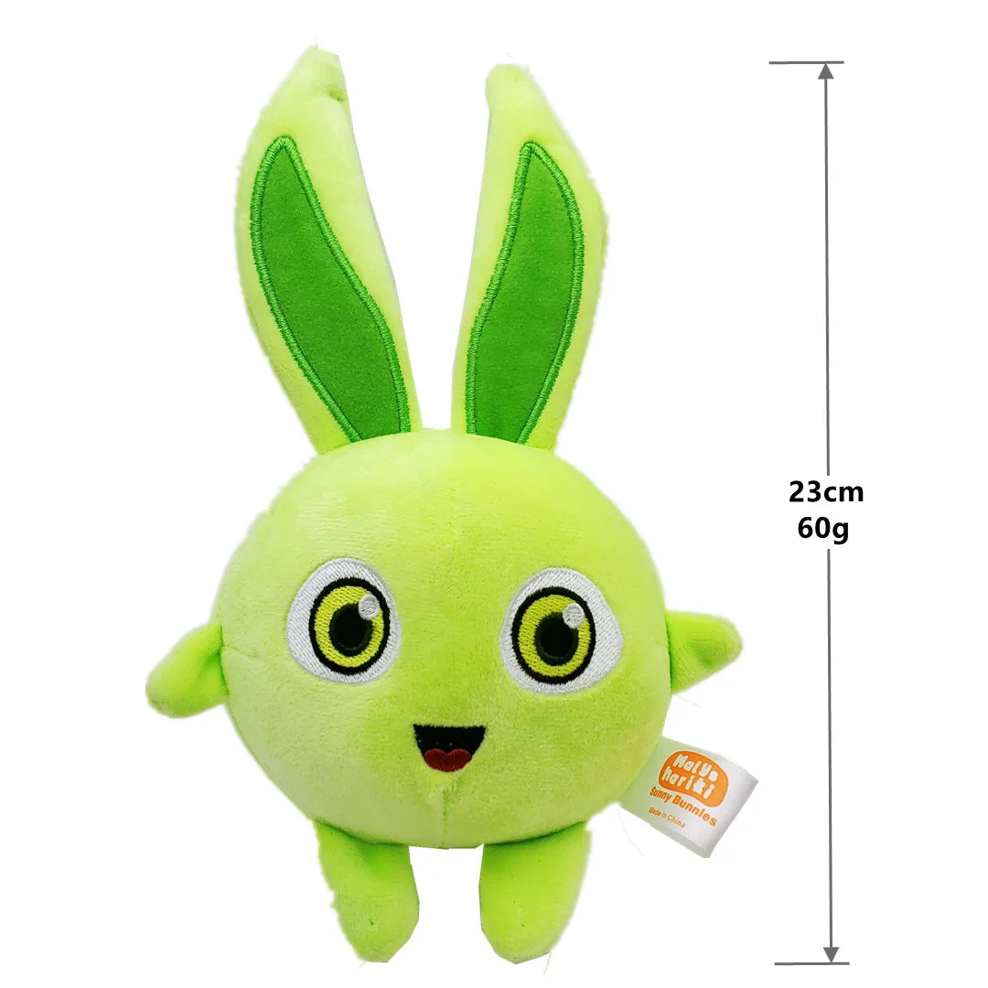 Rainbow Bunny Buddies – 5pc Colorful Plush Toy Set