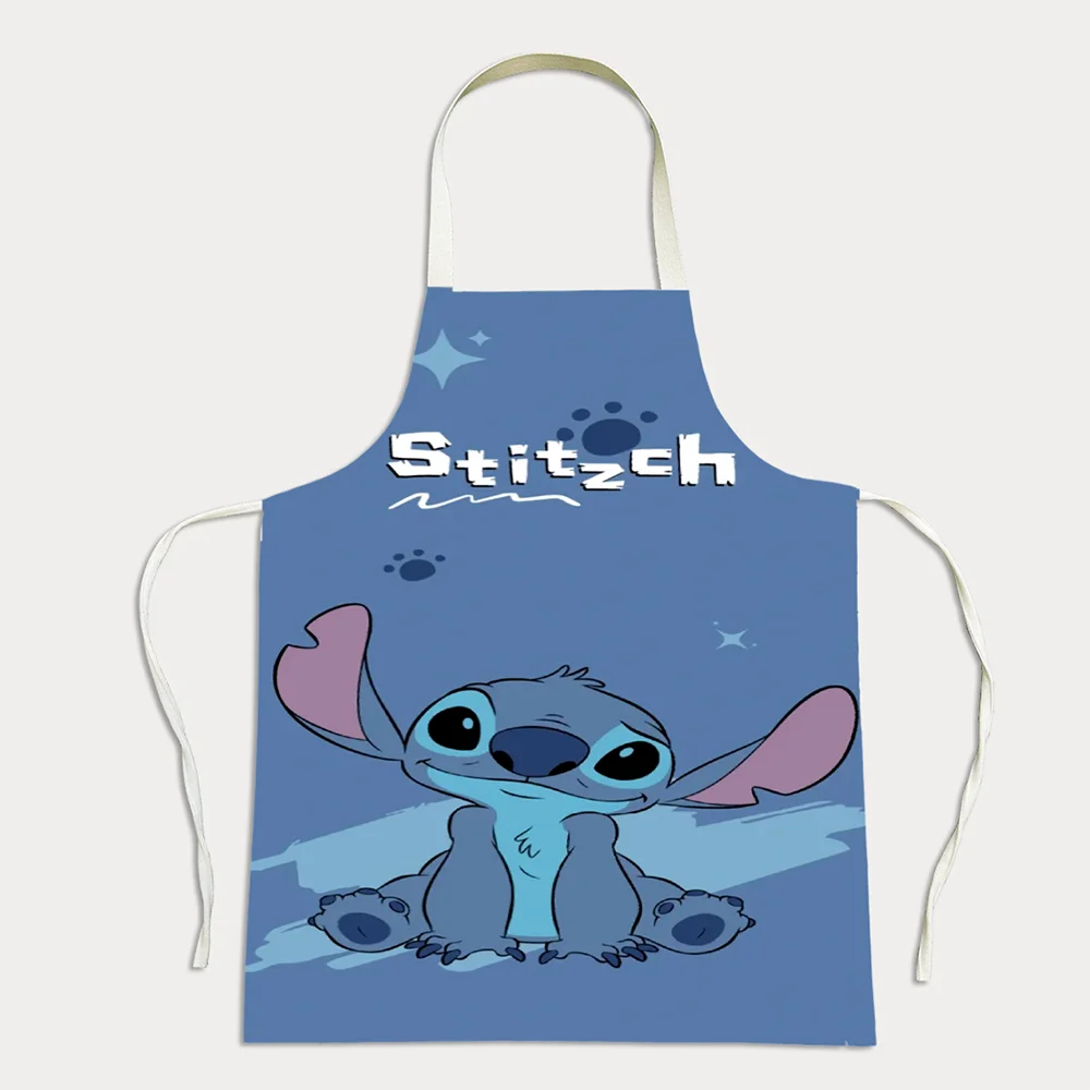 Mommy & Me Stitch Apron Set – Matching Cartoon Kitchen & Craft Aprons