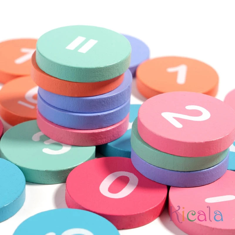 Montessori Math Magic Kit – Wooden Learning Toy + Bonus Printable