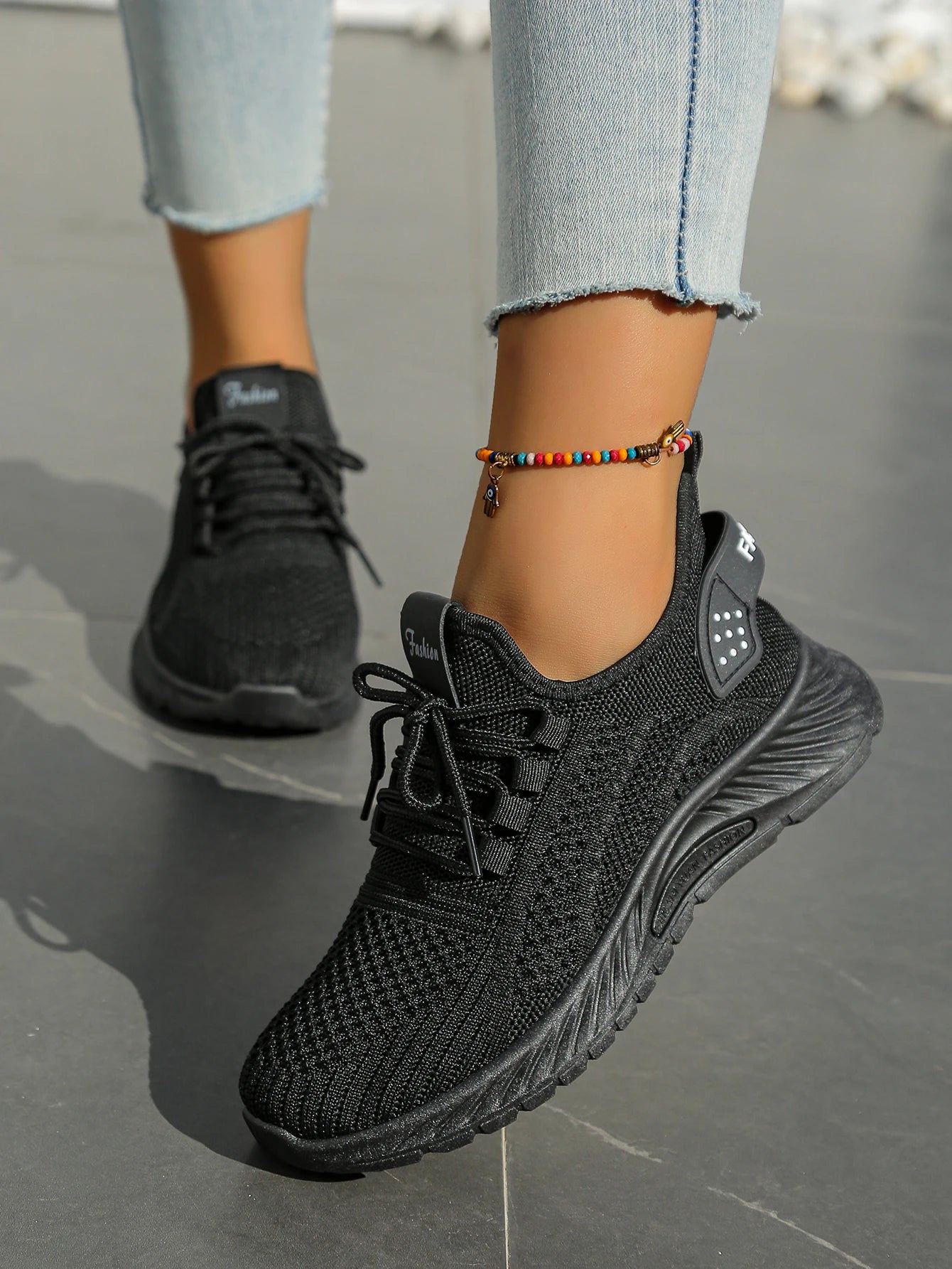 Women’s Casual Sneakers – 2025 Trendy Fly Weave Lightweight Sport & Leisure Shoes