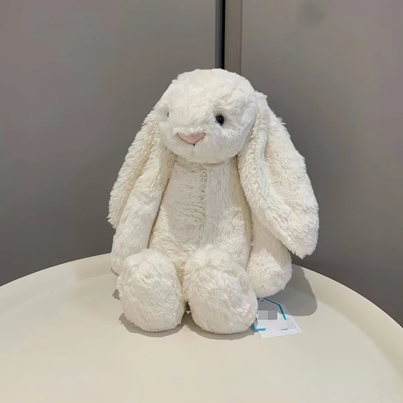 Snuggle Bunny Plush – Soothing Stuffed Rabbit Toy (Blue or White)