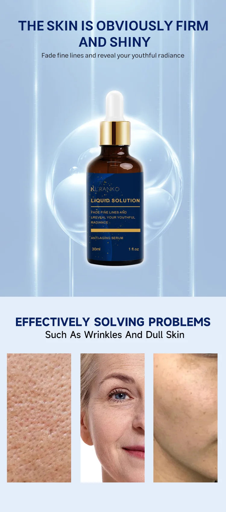 Gracefully Glowing™ Liquid Collagen Peptide Serum – Firming, Hydrating & Age-Defying Elixir (30ml)