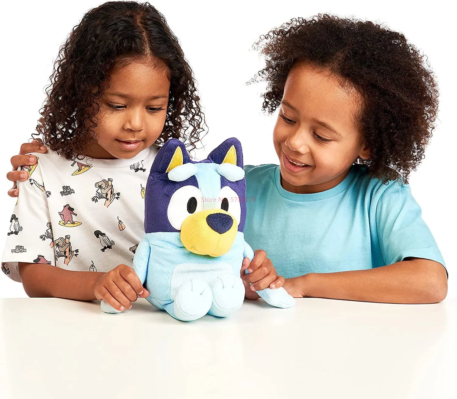 Bluey Talking Plush Toy Collection – Sound-Activated Cartoon Dogs (Gift Boxed)