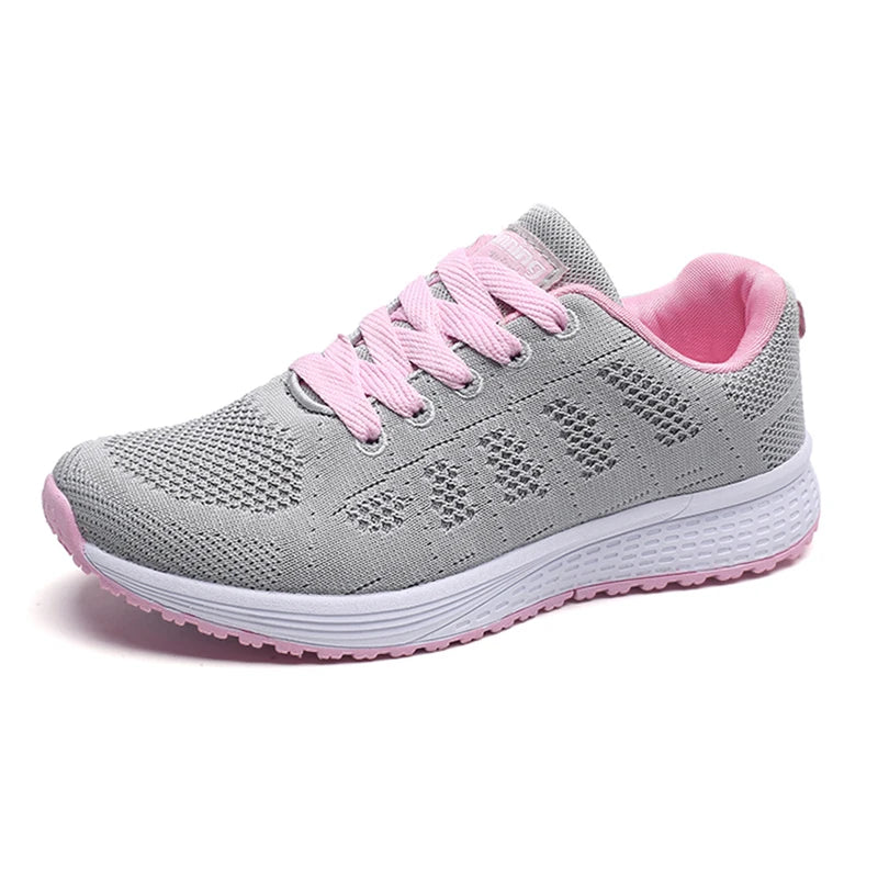 2025 New Fashion Women's Sneakers Plus Size Shoes Women Trainers Casual Sneaker Woman Lace Up Female Sneakers Tenis Feminino