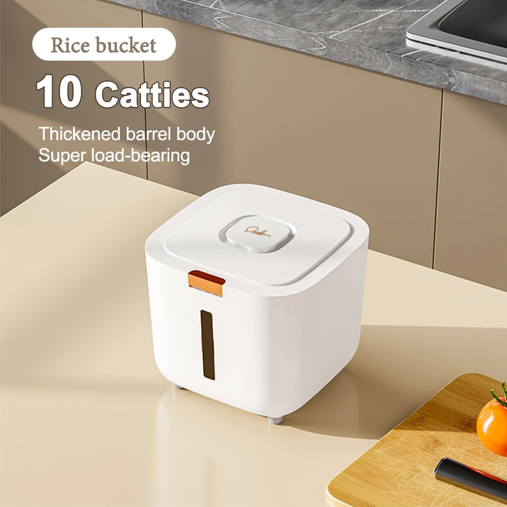Gracefully Sealed™ Insect-Proof Grain Storage Bin – 5kg/10kg