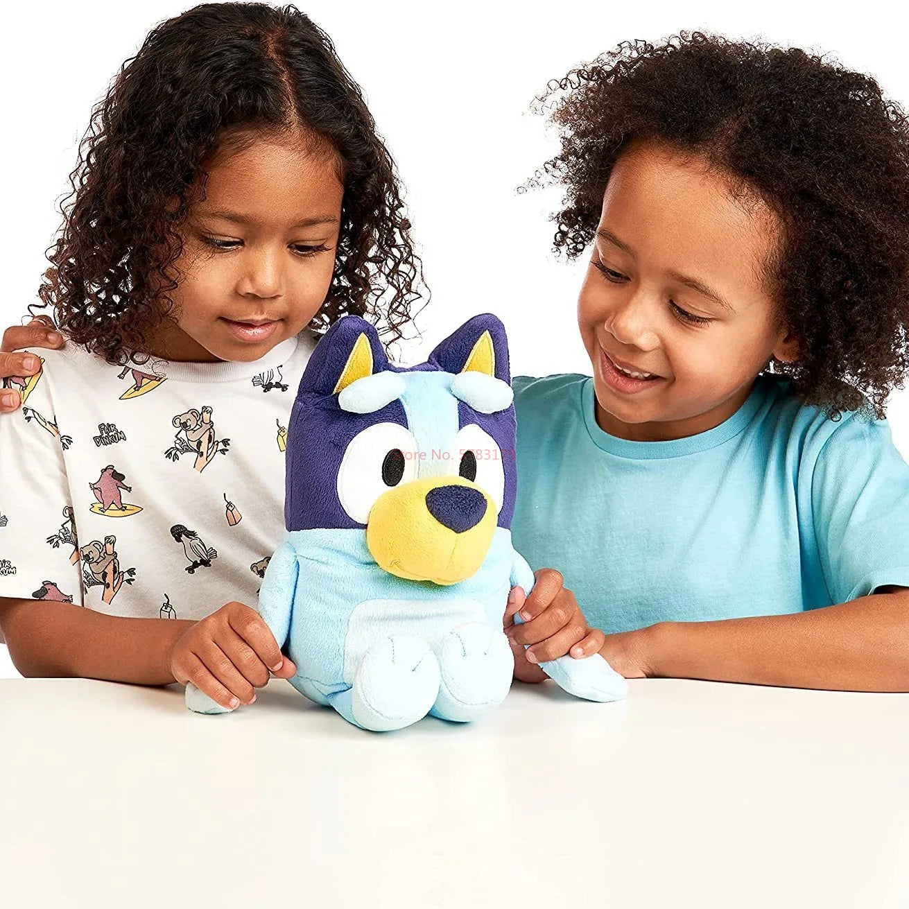 Bluey Talking Plush Toy Collection – Sound-Activated Cartoon Dogs (Gift Boxed)