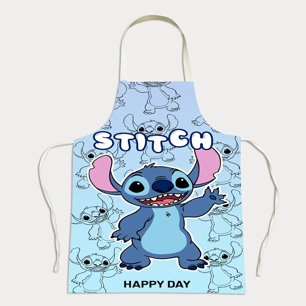 Mommy & Me Stitch Apron Set – Matching Cartoon Kitchen & Craft Aprons