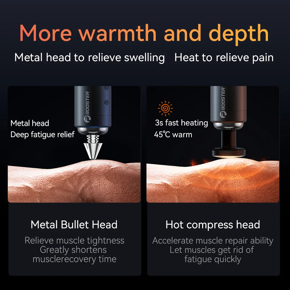 Glow & Go Deep Tissue Massage Gun – Muscle Relief On Demand