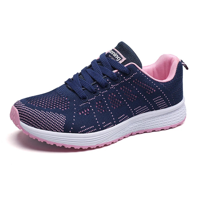 2025 New Fashion Women's Sneakers Plus Size Shoes Women Trainers Casual Sneaker Woman Lace Up Female Sneakers Tenis Feminino