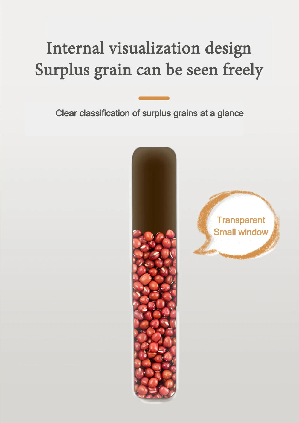 Gracefully Sealed™ Insect-Proof Grain Storage Bin – 5kg/10kg