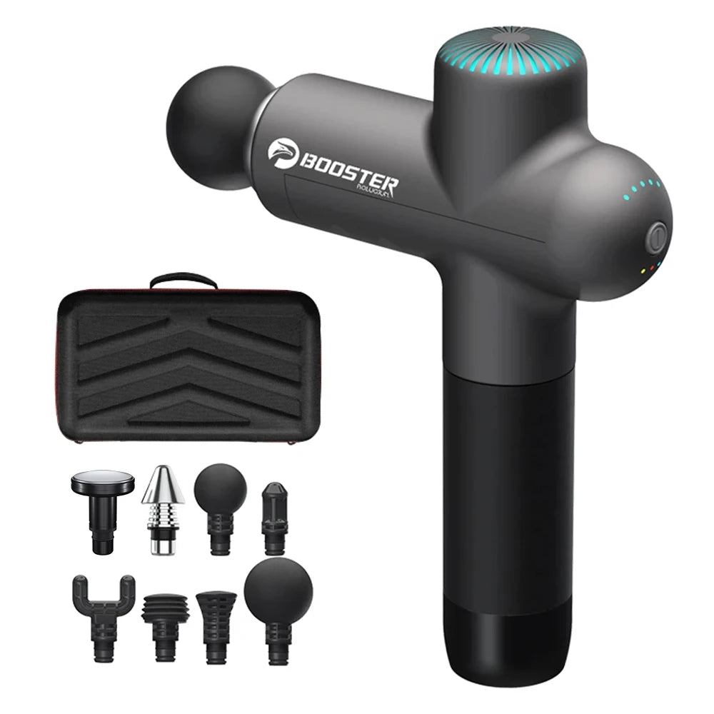 Glow & Go Deep Tissue Massage Gun – Muscle Relief On Demand