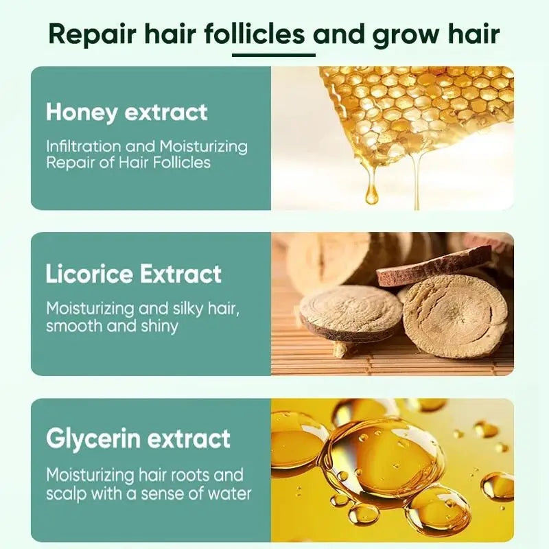 Gracefully Glowing™ Ginger Root Hair Growth Serum – Scalp Nourishing Anti-Hair Loss Treatment (30ml)