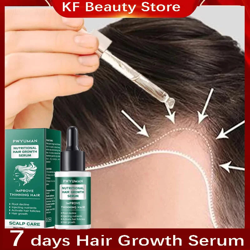 Gracefully Glowing™ Ginger Root Hair Growth Serum – Scalp Nourishing Anti-Hair Loss Treatment (30ml)