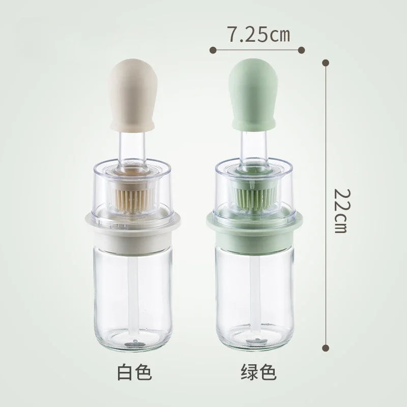 Gracefully Glaze™ Oil Dispenser & Basting Brush Combo