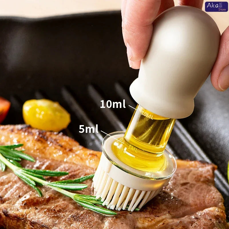 Gracefully Glaze™ Oil Dispenser & Basting Brush Combo