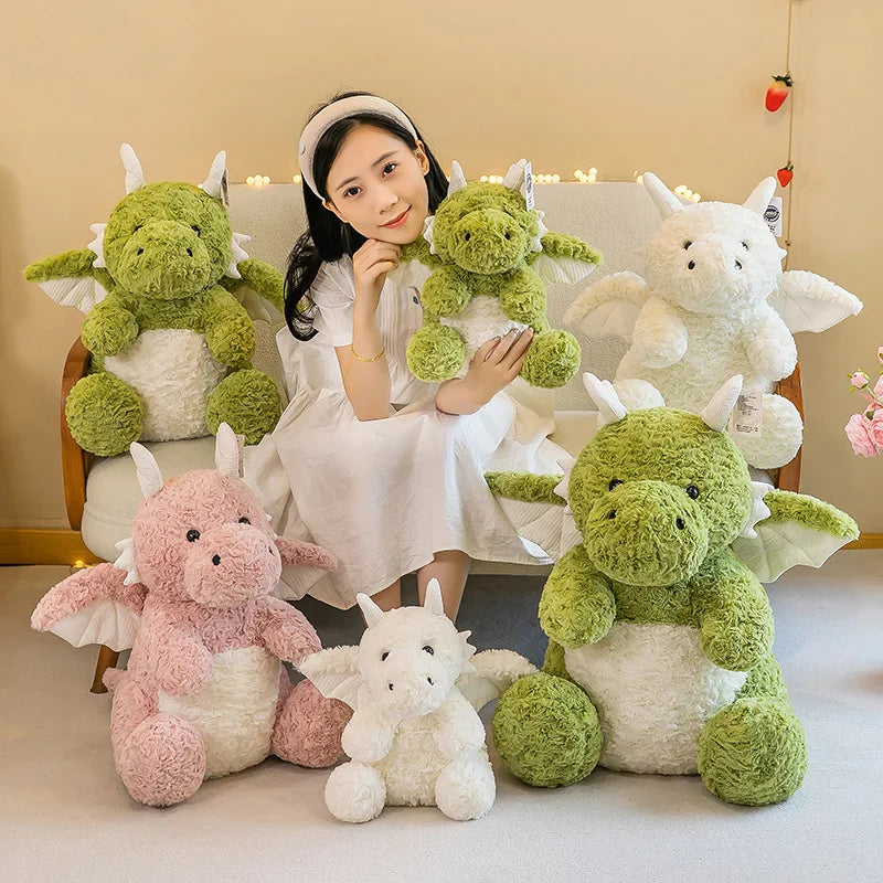 Dream Dragon Plush – 20cm Soft Dinosaur Pillow Buddy
