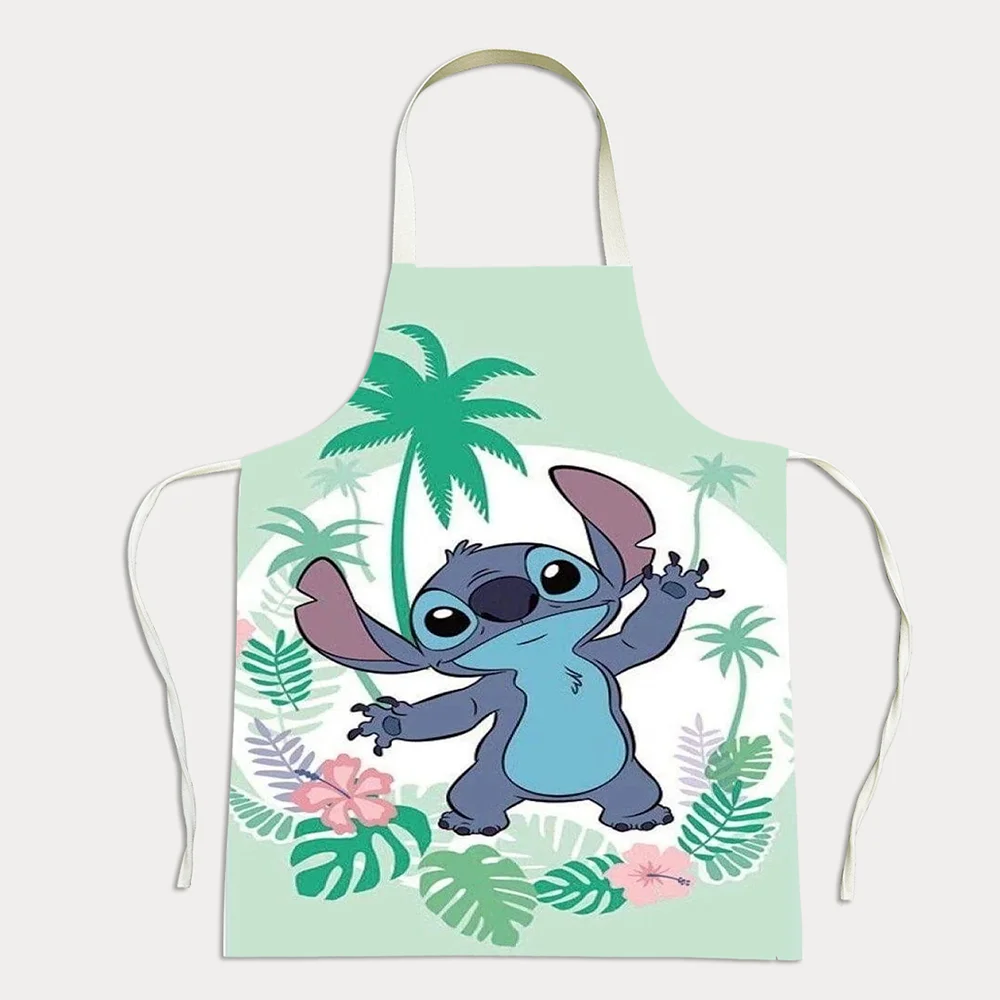 Mommy & Me Stitch Apron Set – Matching Cartoon Kitchen & Craft Aprons