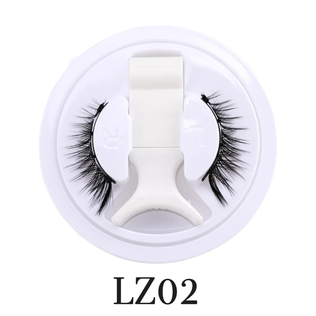 Gracefully Glowing™ Magnetic 3D Mink Lashes – Reusable, No-Glue Winged Lashes with Applicator