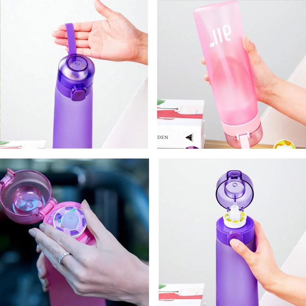 Glow & Go Infuse – Air Water Bottle with Flavour Pod