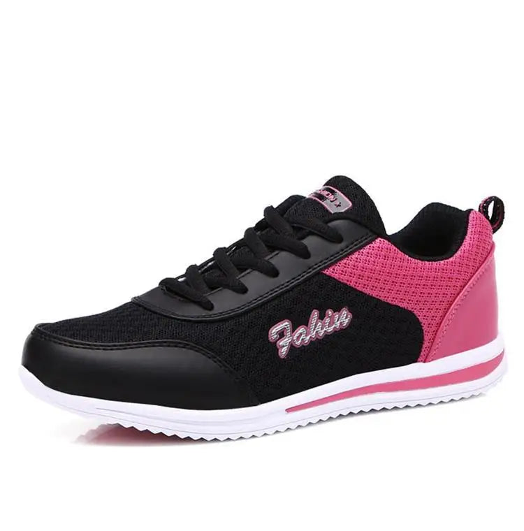 Women's Sneakers Comfortable Women's Shoes Fashion Women's Summer Sneakers Mesh Sneaker Woman Lace-Up Tennis Designer Shoes