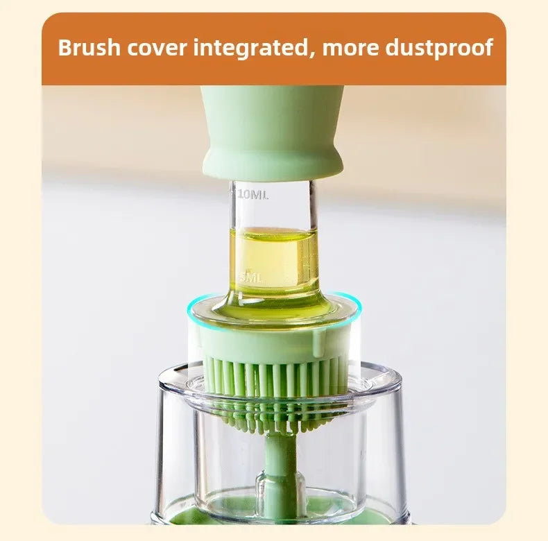 Gracefully Glaze™ Oil Dispenser & Basting Brush Combo