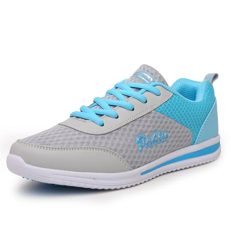 Women's Sneakers Comfortable Women's Shoes Fashion Women's Summer Sneakers Mesh Sneaker Woman Lace-Up Tennis Designer Shoes