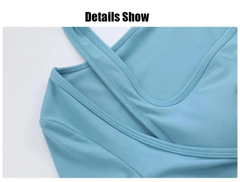Glow & Go Women’s Long Sleeve Yoga Top with Sports Bra – Stylish, Supportive