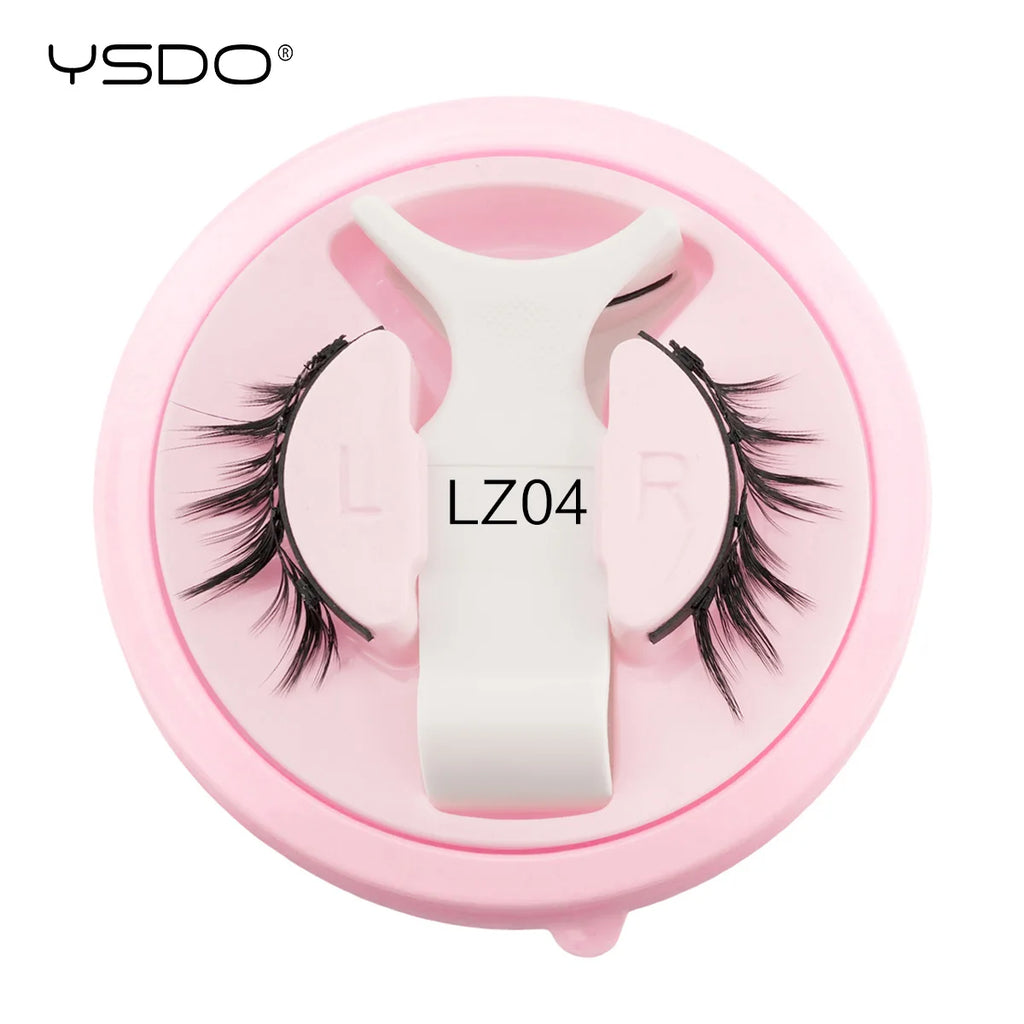 Gracefully Glowing™ Magnetic 3D Mink Lashes – Reusable, No-Glue Winged Lashes with Applicator