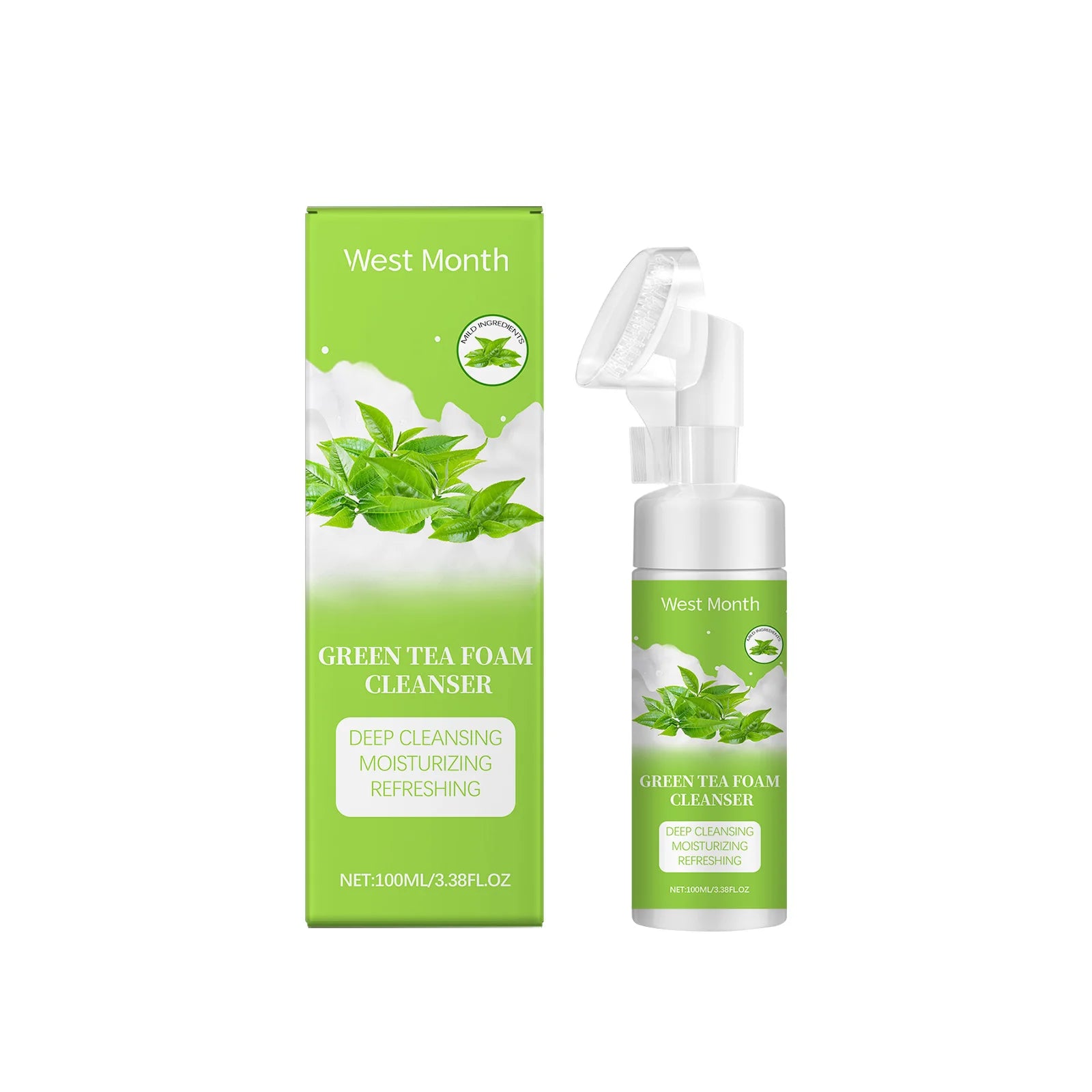 Botanical Glow Green Tea Cleanser – Purify & Refresh (100ml)