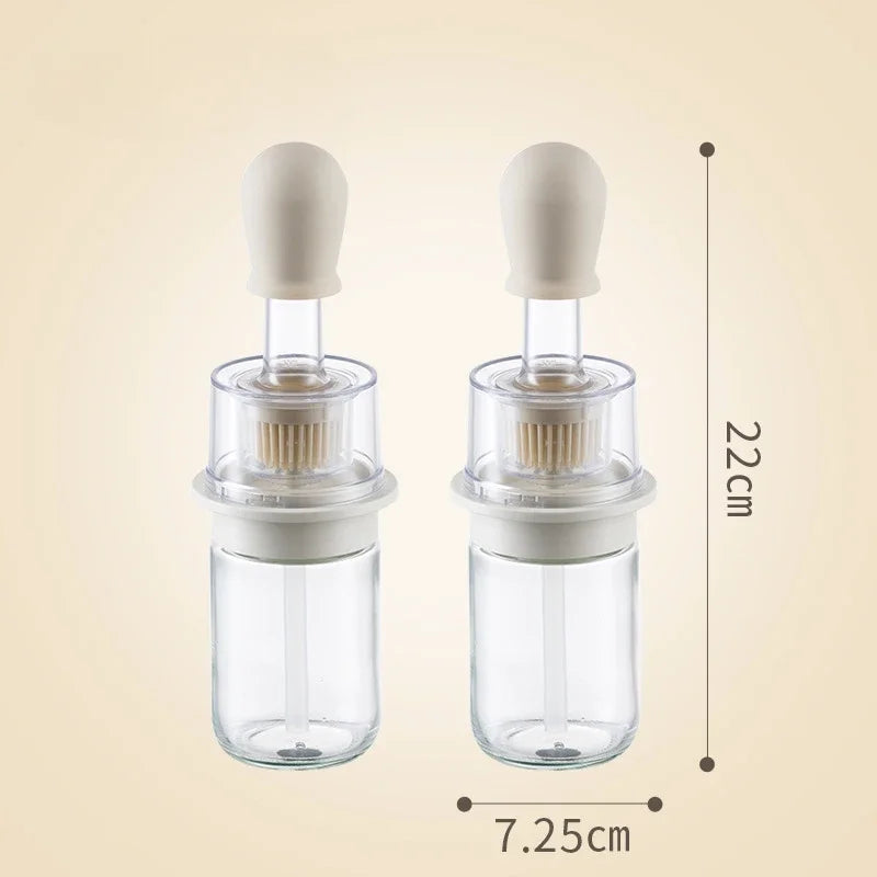 Gracefully Glaze™ Oil Dispenser & Basting Brush Combo