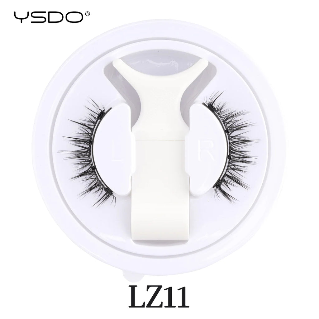 Gracefully Glowing™ Magnetic 3D Mink Lashes – Reusable, No-Glue Winged Lashes with Applicator