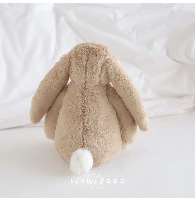 Flora Bunny Plush – Soft Rabbit Toy with Floral Ears (22cm)