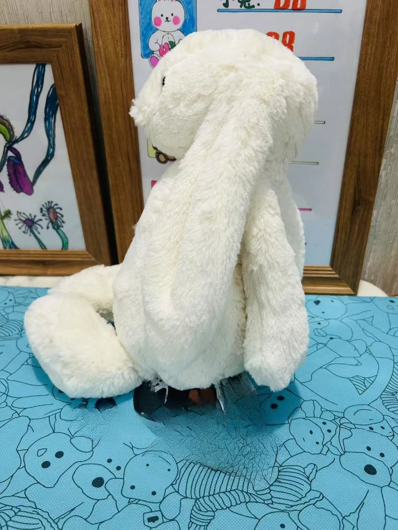 Snuggle Bunny Plush – Soothing Stuffed Rabbit Toy (Blue or White)