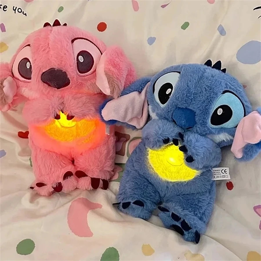 Stitch Breathing Plush – Light-Up Musical Comfort Toy with Calming Rhythm