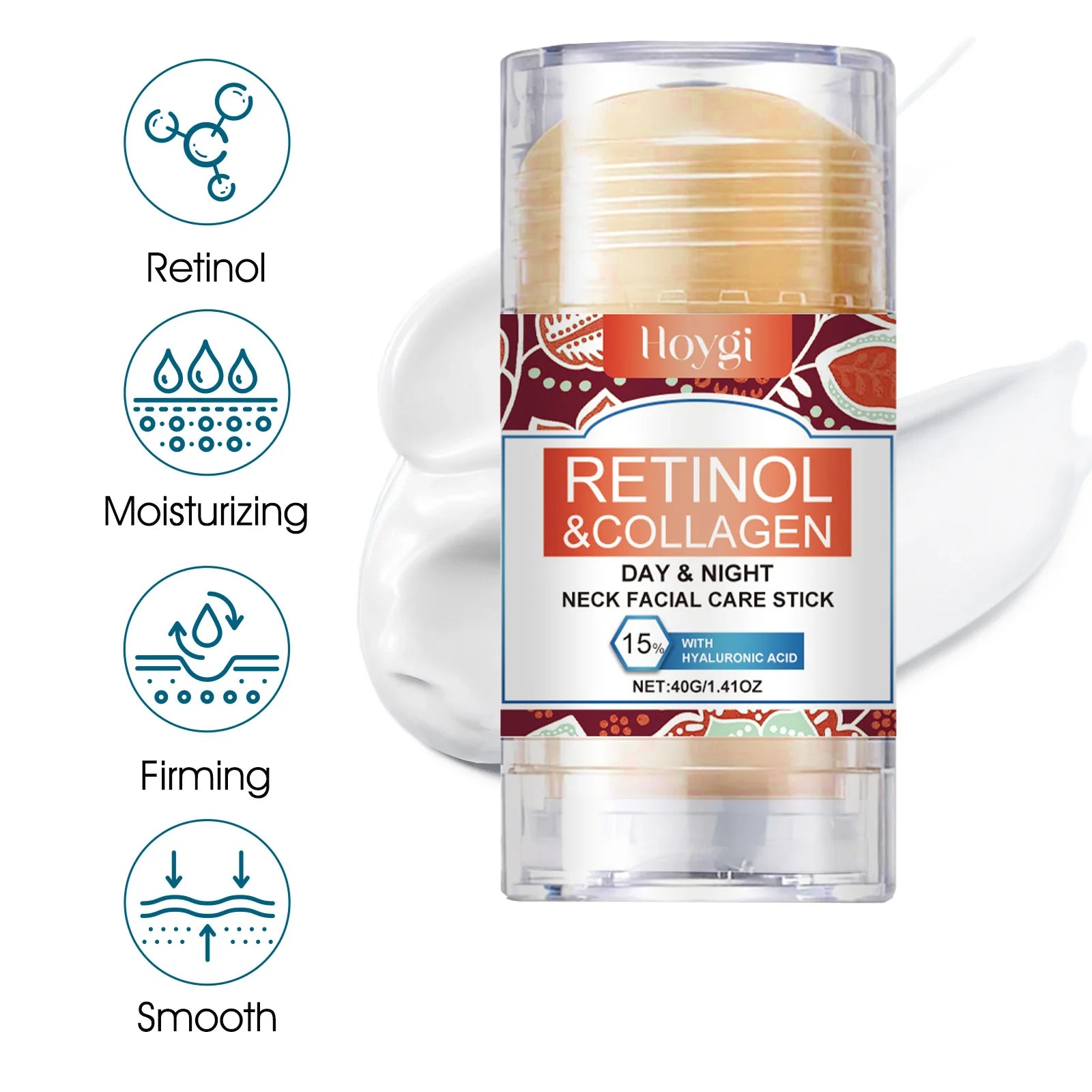 Gracefully Glowing™ Retinol & Collagen Neck Firming Cream – Lifting, Smoothing & Hydrating (40g)