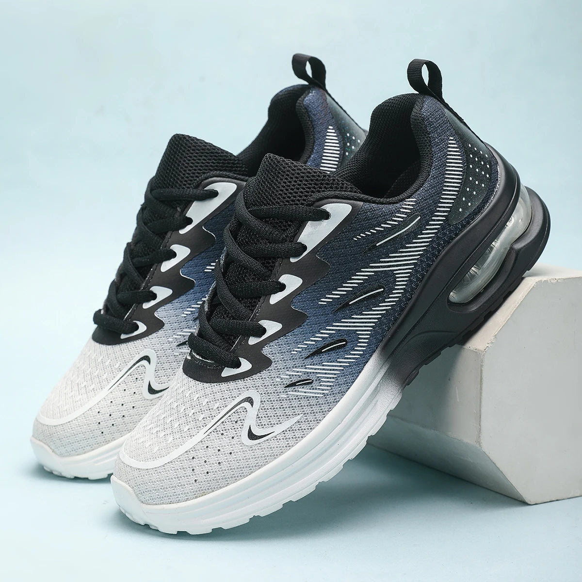 Sneaker Women Walking Shoes – Fashion Air Cushion Mesh Breathable Tennis & Sport Shoes