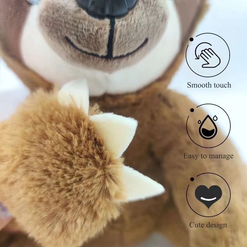 Snuggle Sloth Plush – Ultra-Soft Stuffed Animal (Grey or Brown)